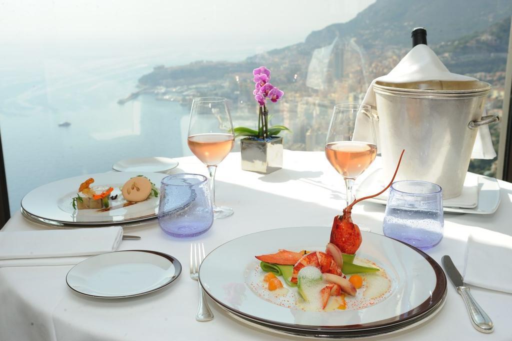Vista Palace Hotel&Beach Resort - Monte Carlo View Roquebrune-Cap-Martin Restoran fotoğraf